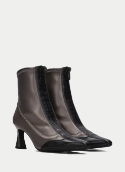 Botins Dalia Preto Chumbo