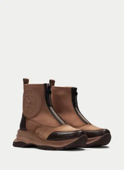 Botins Desportivos Alaska Marrom Apricot