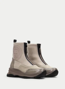 Botins Desportivos Alaska Taupe Ivory