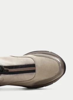 Botins Desportivos Alaska Taupe Ivory