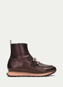 Botins Desportivos Loira Bronze