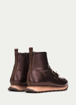 Botins Desportivos Loira Bronze