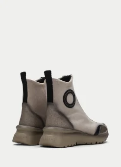 Botins Desportivos Polinesia Taupe Ivory