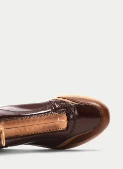 Botins Desportivos Polinesia Couro Marrom