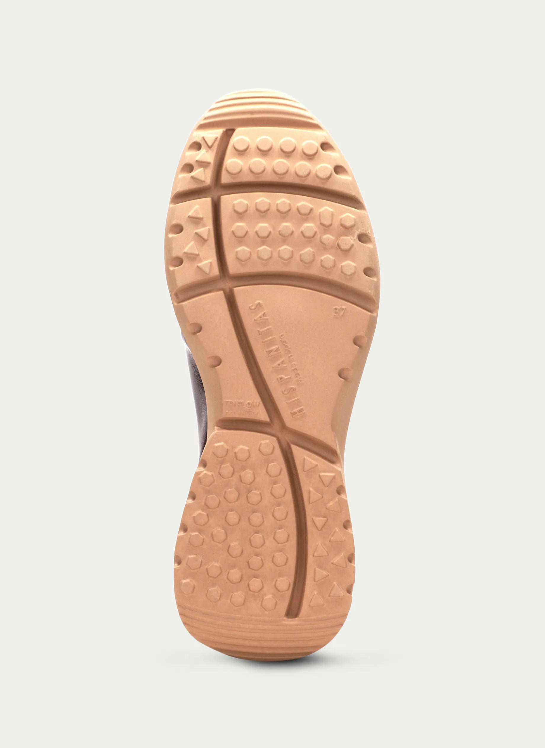 Botins Desportivos Polinesia Couro Marrom