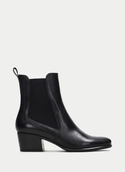 Botins Madeira Preto