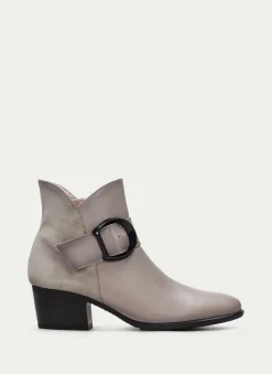 Botins Madeira Taupe