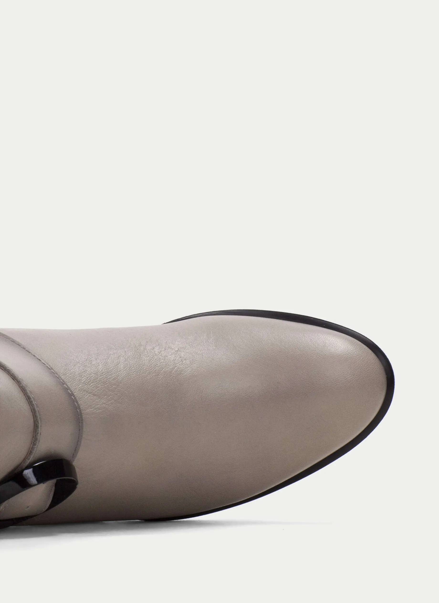 Botins Madeira Taupe
