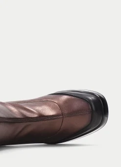 Botins Tokio Preto Bronze