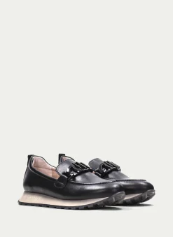 Moccasins Loira Preto