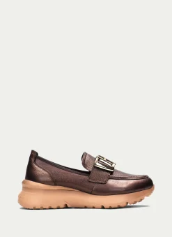 Moccasins Polinesia Bronze