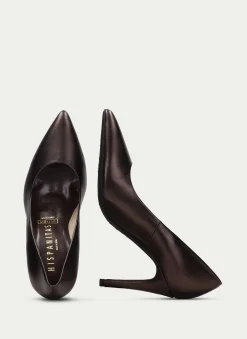 Sapato De Salto Samanta Bronze