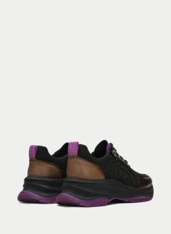 Sneakers Alaska Forest Marrom Magenta