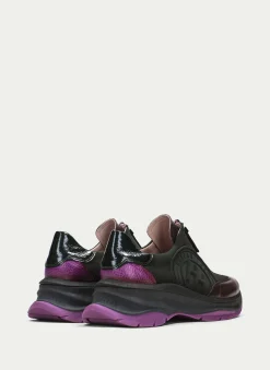 Sneakers Alaska Forest Marrom Magenta