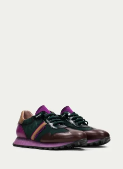 Sneakers Loira Forest Marrom Magenta