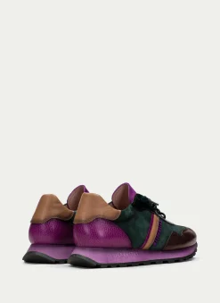 Sneakers Loira Forest Marrom Magenta