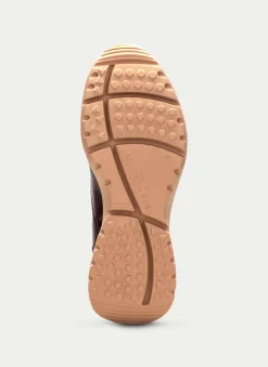 Sneakers Polinesia Couro Marrom