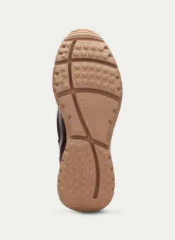 Sneakers Polinesia Couro Marrom