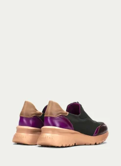 Sneakers Polinesia Forest Marrom Magenta