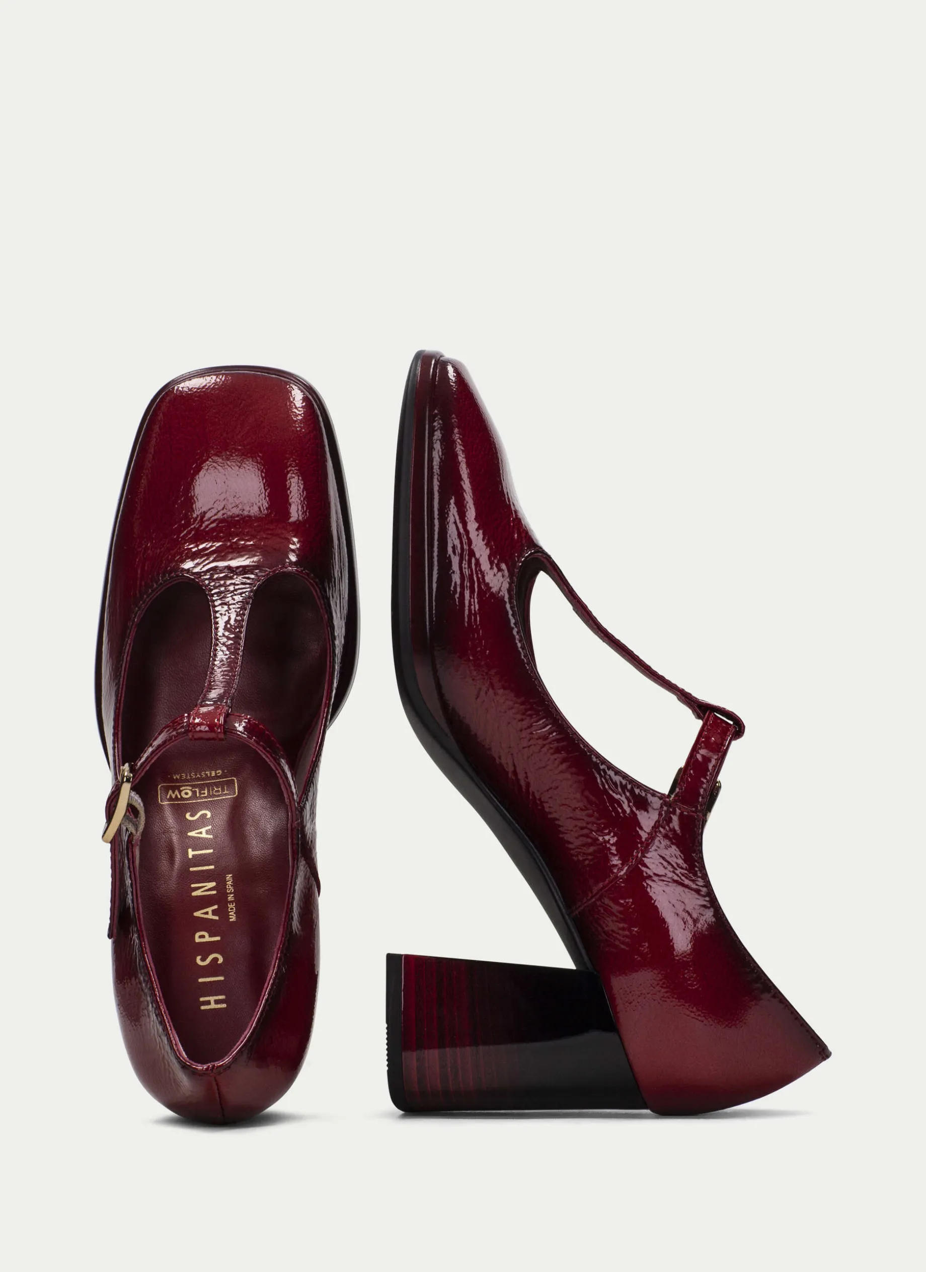 T Strap Monaco Vermelho
